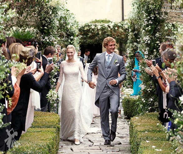 Свадебная церемония в замке в Италии