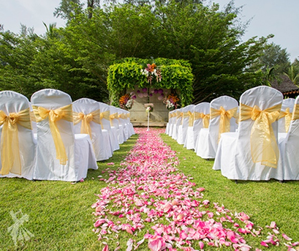 Свадебная церемония на озере Гарда, Италия
