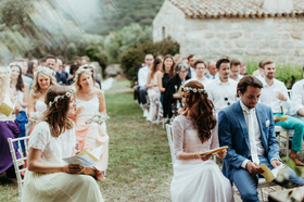 Свадьба в стиле рустик на Сардинии в Италии