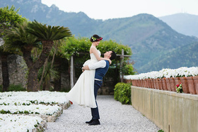 Свадьба в Равелло в Италии
